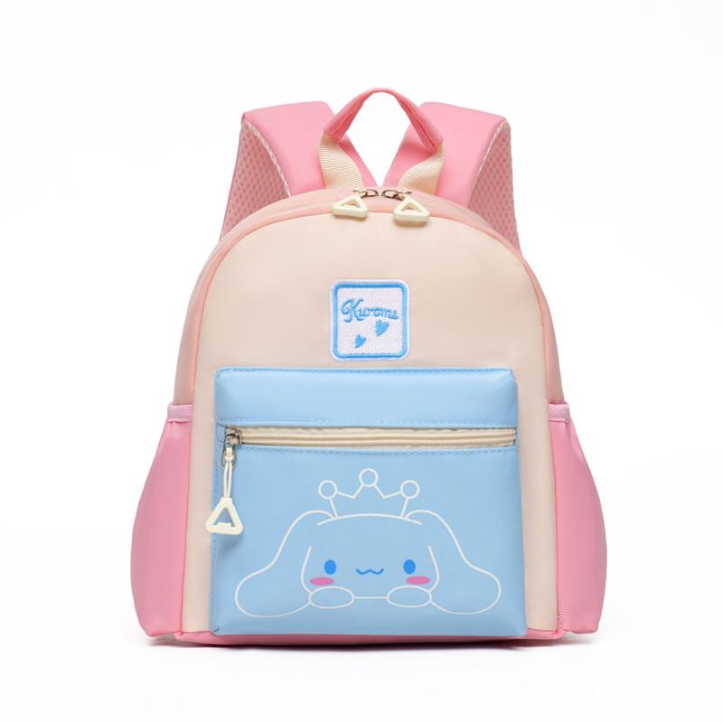 Charming Girls Back Pack Featuring Colorful Cartoon Patterns And Soft Breathable Fabric For Everyday Use