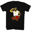 Мистер. Мужская футболка T-shirt Лицензированная Новая Muscle Flex Команда А Новая Черная Хлопок SM5XL Унисекс Футболка