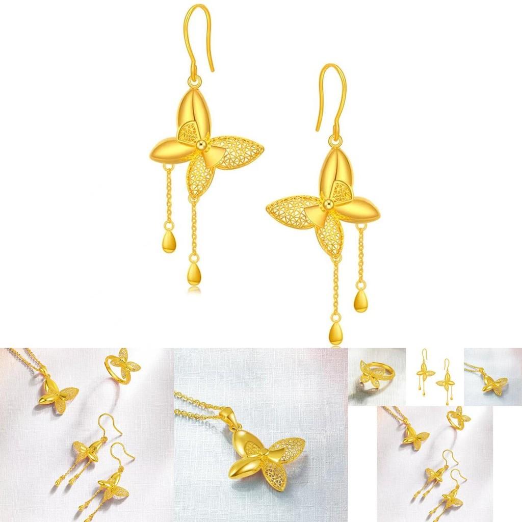 Элегантное кольцо из латуни с золотым покрытием в виде бабочки, потрясающий геометрический дизайн для женщин