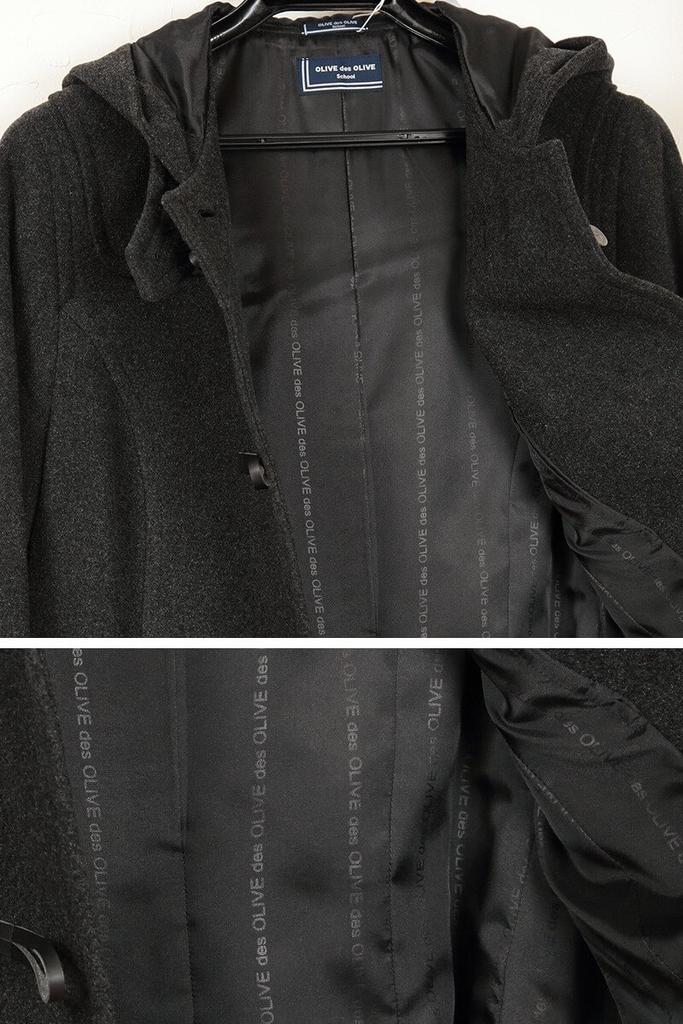 Школьный простой дафлкот Olive de Olive 1J90007-07-LL