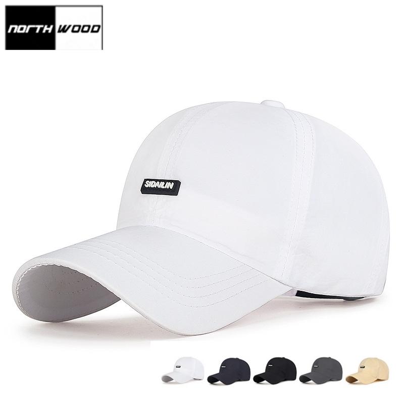 Northwood Summer Quick Drying Baseball Cap with Adjustable Elastic Band and Soft Top Buckle Lightweight and Breathable Sunshade Dad Hat