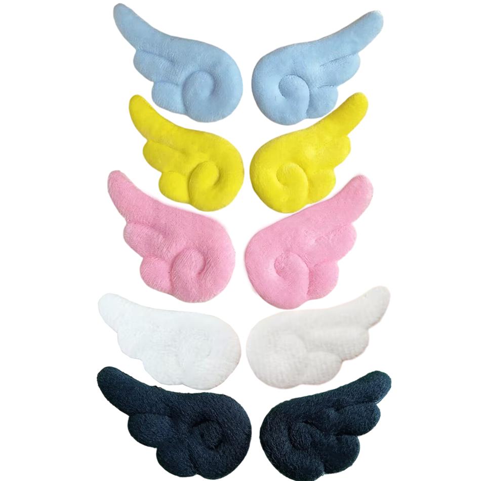 Korean Angel Wing Brooch Y2K Schoolbag Clothes Decoration Pin 5Pairs Sweet Angel Decoration Ornaments Children'S Gifts