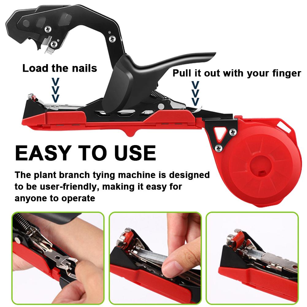 Портативная садовая машина для связывания веток растений Инструмент для связывания веток растений Инструмент для связывания домашних растений