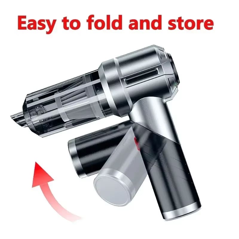 2025 Новый 15000PA Мини-пылесос для автомобиля 4 в 1 Мощная чистящая машина Мощное всасывание Ручной автомобильный беспроводной портативный бытовой прибор