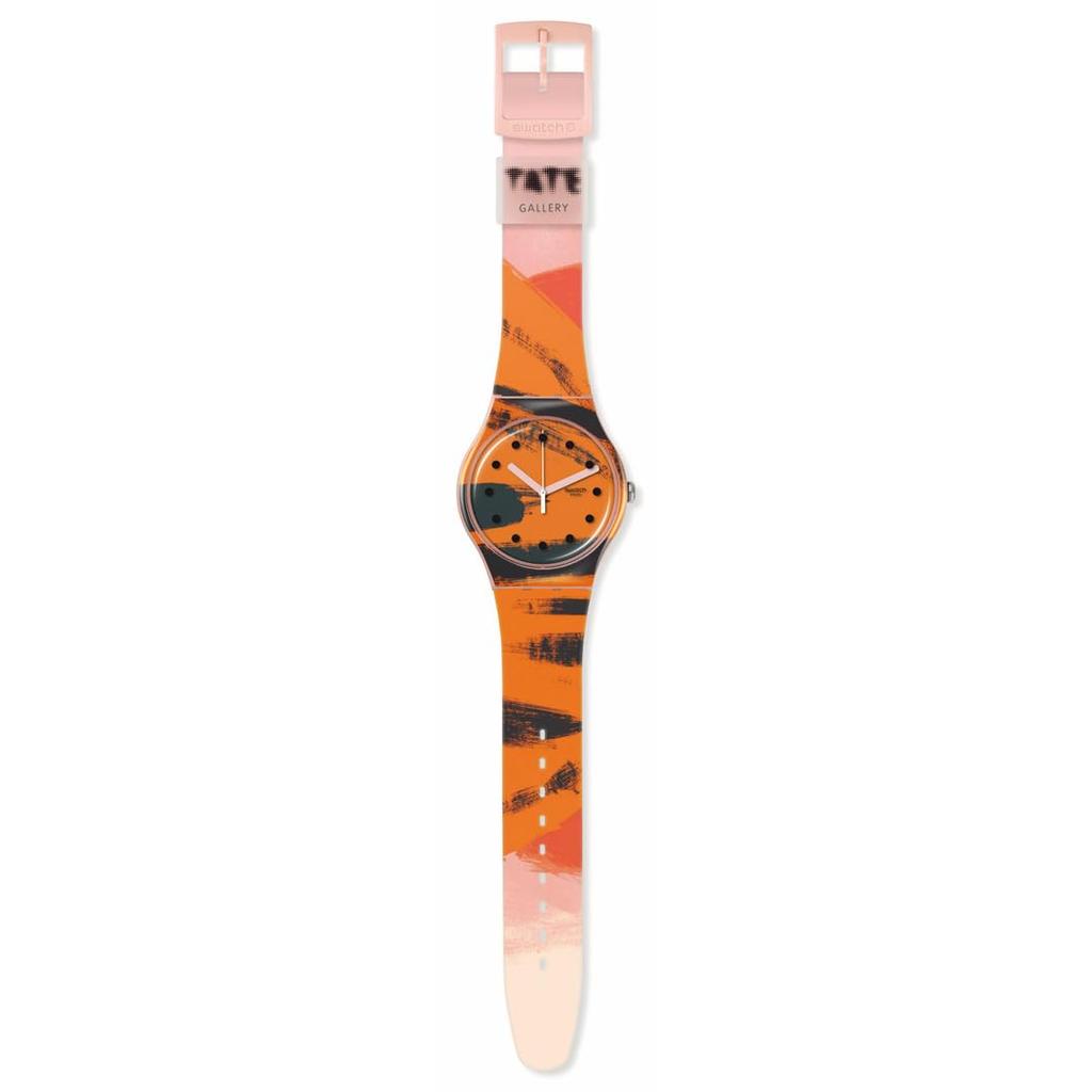 Часы Swatch Barns-Graham's Orange and Red on Pink, SUOZ362