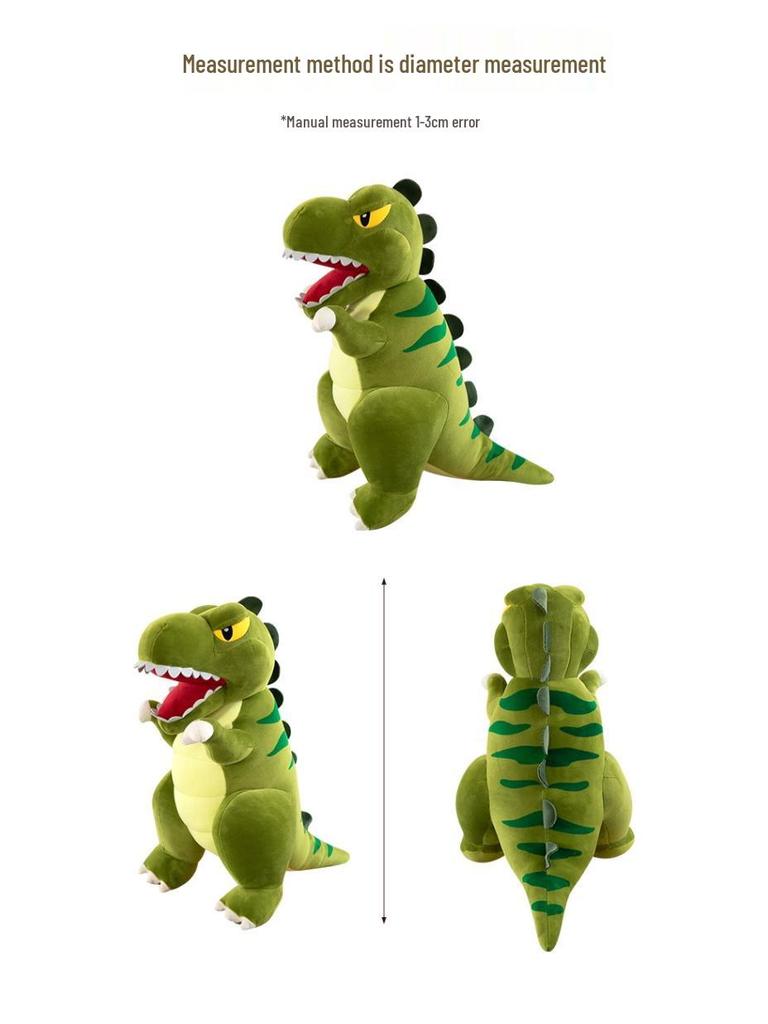 Large Tyrannosaurus Rex Plush Toy - Soft Pillow & Comforting Stuffed Animal for Kids