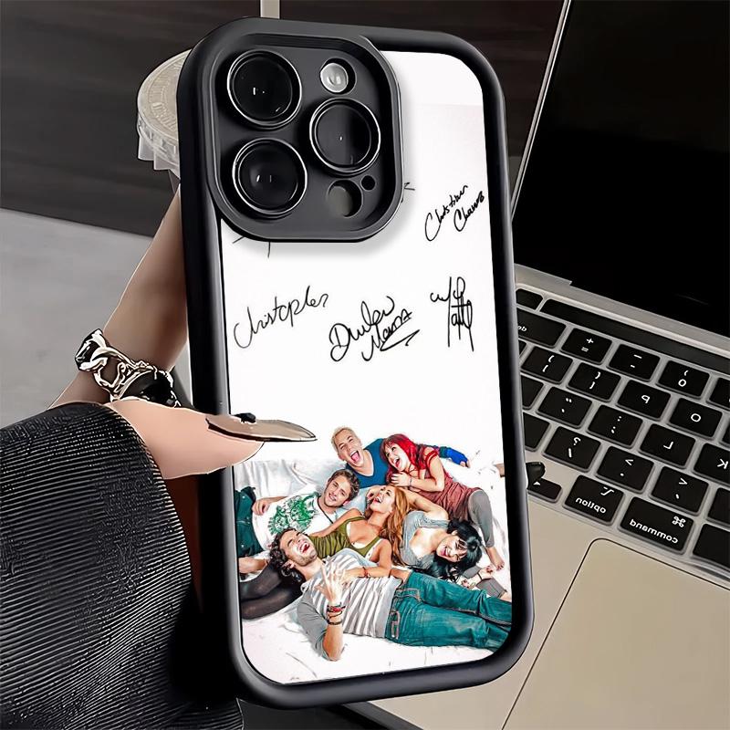 Чехол для телефона iPhone 17 Air 16E 15 16 Pro Max F-Fashion RBD R-Rebelde Cover 14 Plus 13 12 Mini Мягкий силиконовый Fundas