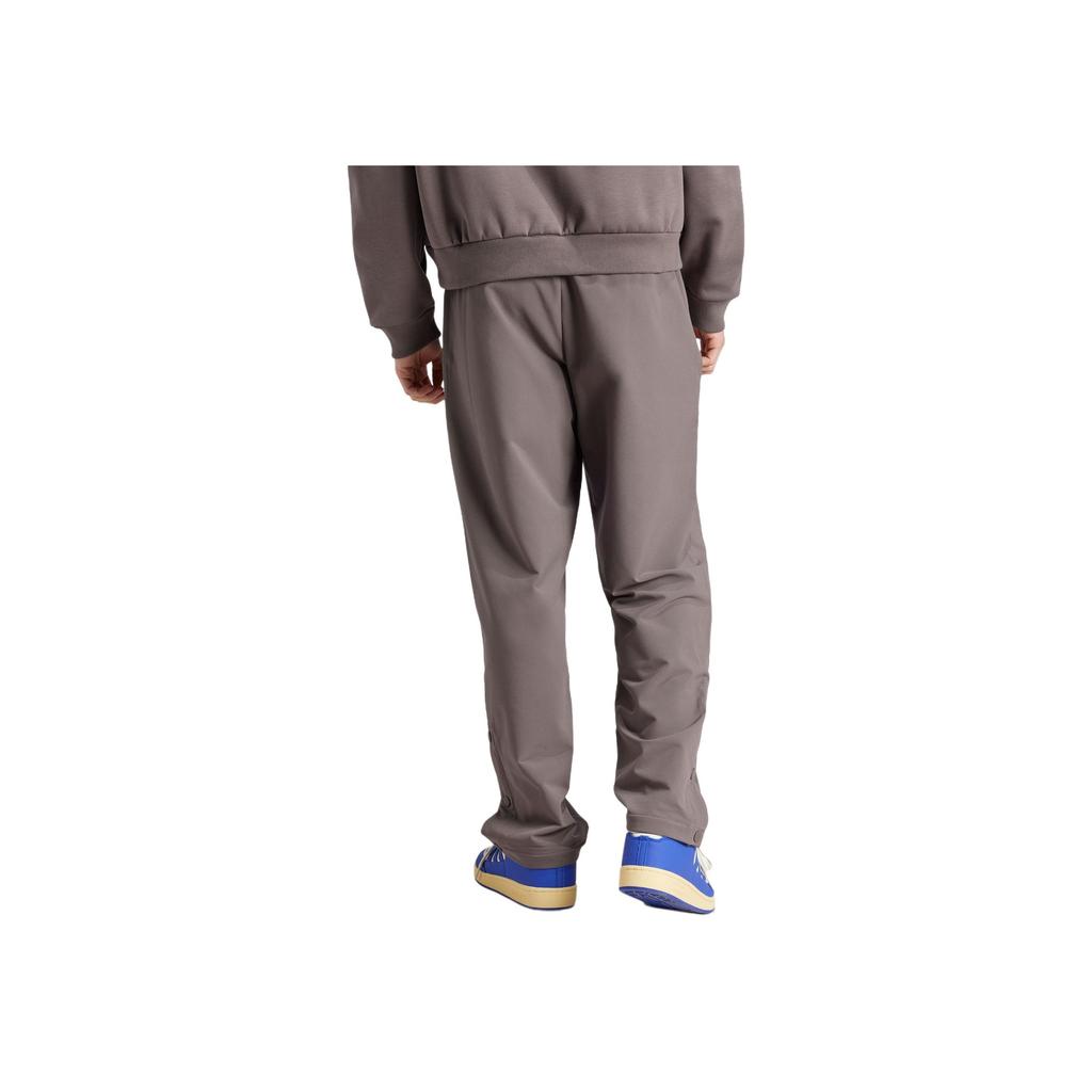 Adidas Коллекция 2024 года Глава 02 Однотонные прямые трикотажные спортивные брюки с завязками на талии унисекс низ угольно-серый IW1634