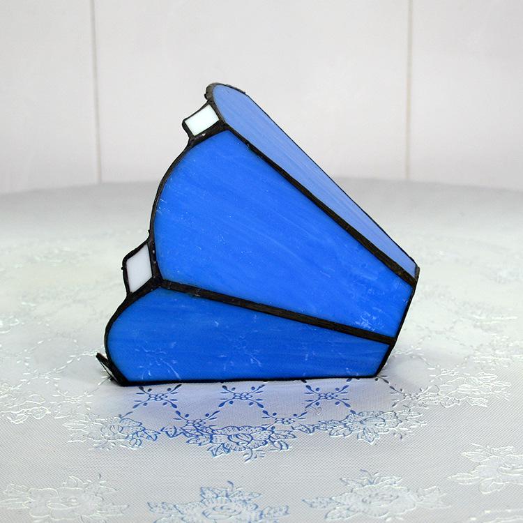 Colored Glass Lampshade Ceiling Pendant Light with E27 Holder