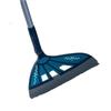 Multi-Purpose Retractable Silicone Broom and Floor Scraper for Indoor Cleaning