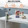 Commercial Can Opener, Heavy-Duty Manual Tabletop Cans Opener for Cans Up to 300 mm Height, Height-Adjustable Can Openers Fixed with Screws & Table