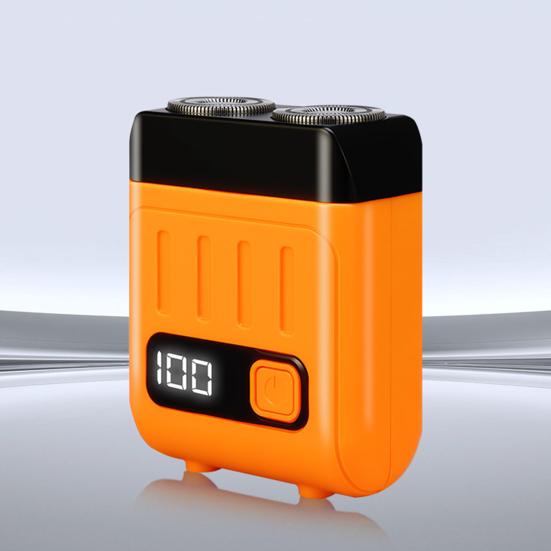 Double-head Mini Electric Shaver USB Rechargeable Waterproof Portable Travel Wet Dry Shaving Razor Men