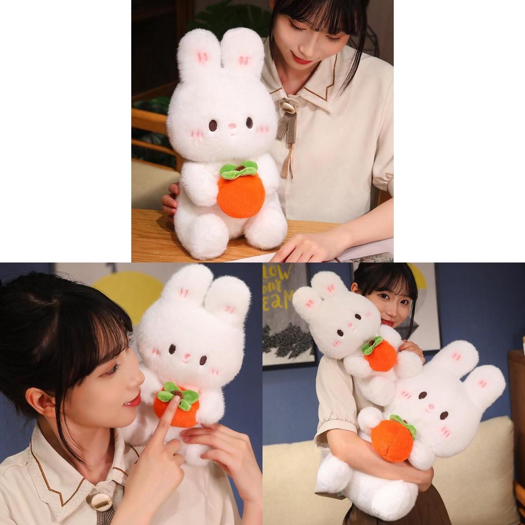 Doll Rabbit Plush Birthday Gift Rabbit Toy Persimmon Luck Animal Decoration