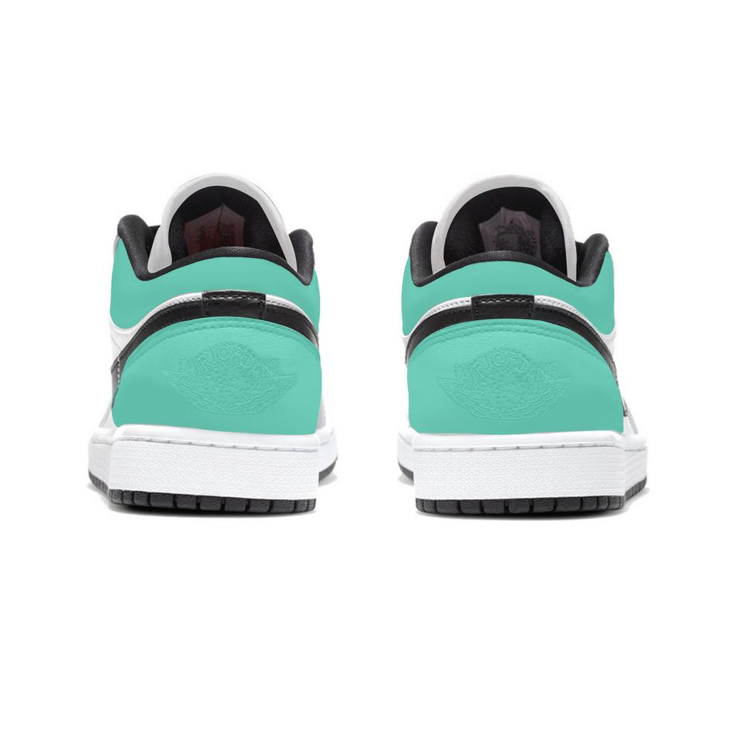 Jordan Air Jordan 1 Low top Skateboard Shoes Unisex Blue 553558-165(Team963-SBOX)