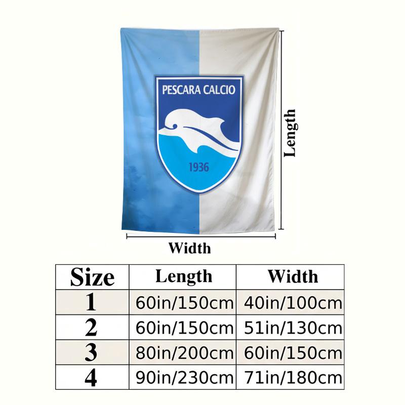Delfino Pescara Wall Tapestry Aesthetic Wall Hanging Printed Fabric Blanket Decorative Tapestries For Bedroom Living Room Home Decor