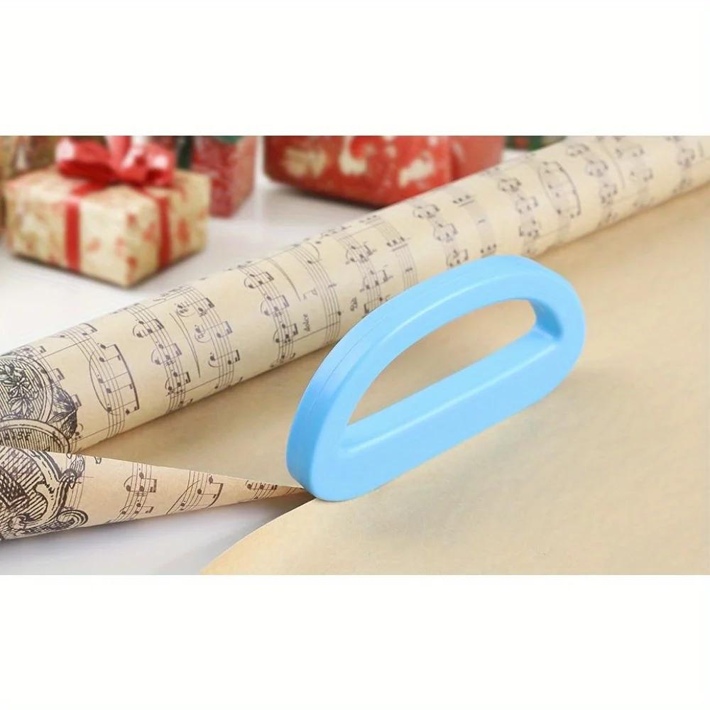 Резак для подарочной упаковки, Ручной инструмент для DIY-резки - Подходит для офиса/Рождества/Хэллоуина, Портативный выдвижной резак для бумаги