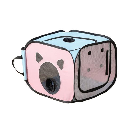 Ящик для сушки домашних животных, водонепроницаемый, антишерстяной, летающий, для сушки собак и кошек, портативный складной домик для груминга, ящик для сушки шерсти, клетка для маленьких и средних собак и кошек