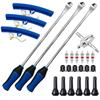 15 Inch Tire Iron Spoon Lever Kit With Rim Protectors And Multi-Function Valve Tools For Car & Motorcycle Tire Repair Tools