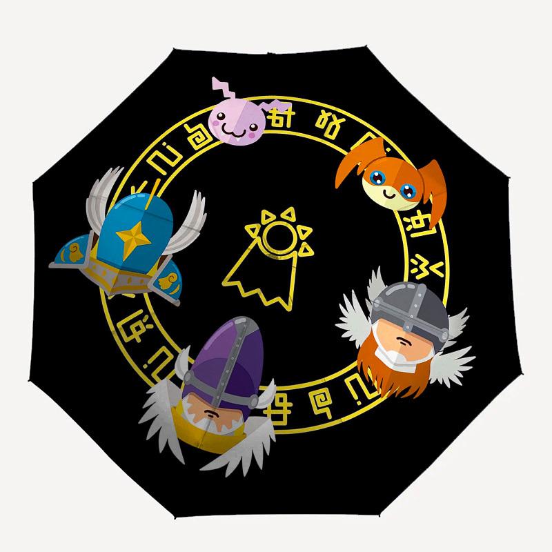 1pc Knightly Adventure Emblem Umbrella with Plastic Handle,Suitable for All Seasons Home Travel Outdoor UmbrellaM1189