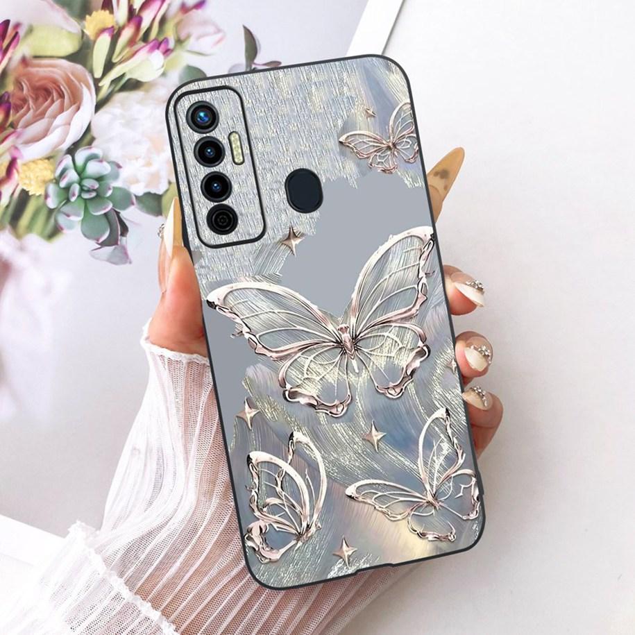 Чехол для Tecno Camon 17 Чехол CG6 CG6j Модный Мультяшный Крутой Силиконовый Мягкий ТПУ Задняя крышка для Tecno Camon17 Pro 17P CG8 CG7 Funda