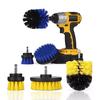 3pcs Electric Drill Washing Brush Set For Car Bathroom Kitchen Cleaning Tools
