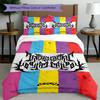 3pcs Duvet Cover Set (1*Duvet Cover + 2*Pillowcase, Without Core), Electric Callboy Print Bedding Set, Bedroom Decor, All‑Season, Birthday Gift
