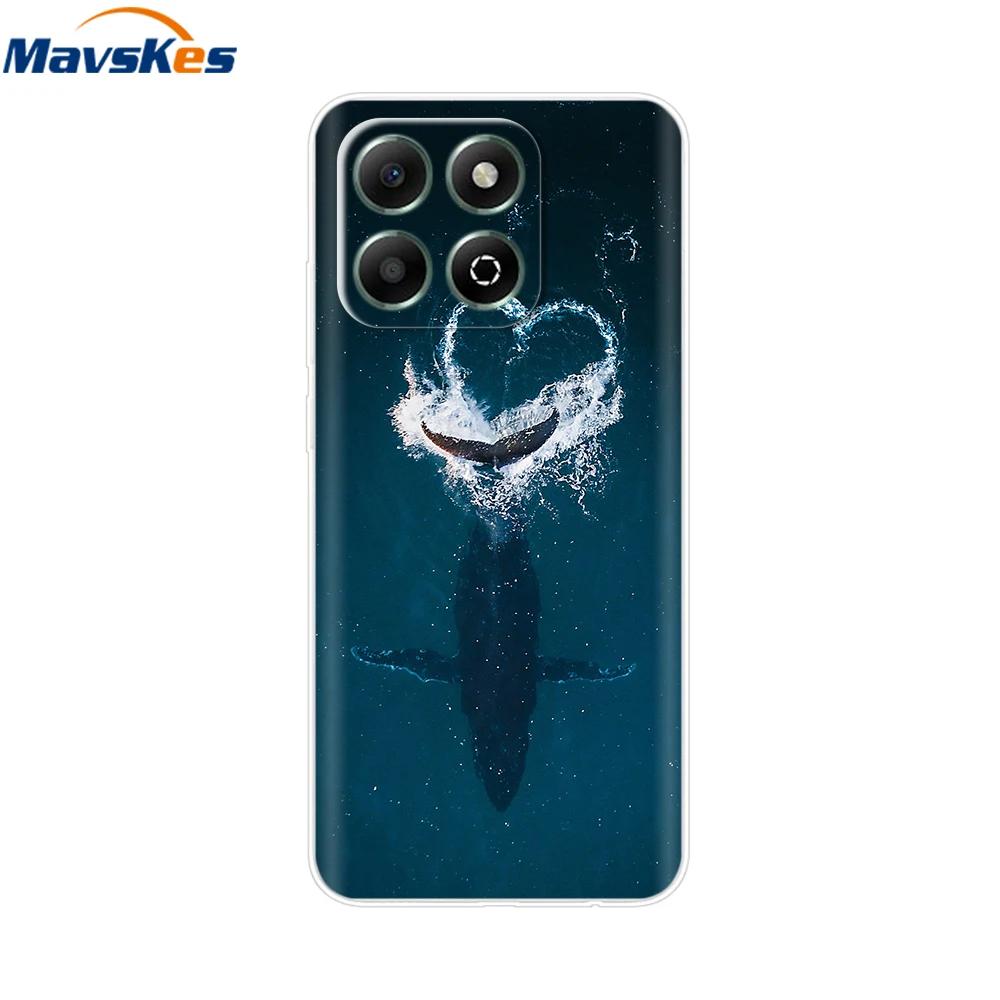 Чехол для Honor X6b HonorX6b Популярный Крутой Мультяшный Мягкий Силиконовый Задний Чехол для Honor X6b Coque для Honor X 6b 6.56'' Оболочка Fundas