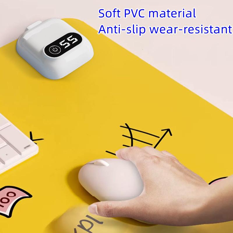 Электрический нагревательный коврик для мыши, настольный коврик, дисплей, температура, нагревательный коврик для мыши, сохраняет тепло рук для офиса, компьютерного стола, клавиатуры, зимы