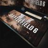 Новые крутые игровые обои Battlefield 6 Коврик для мыши Настольный коврик Большой Нескользящий Нескользящая Клавиатура Эргономичный Офисный Резиновый ПК Домашний Индивидуальный