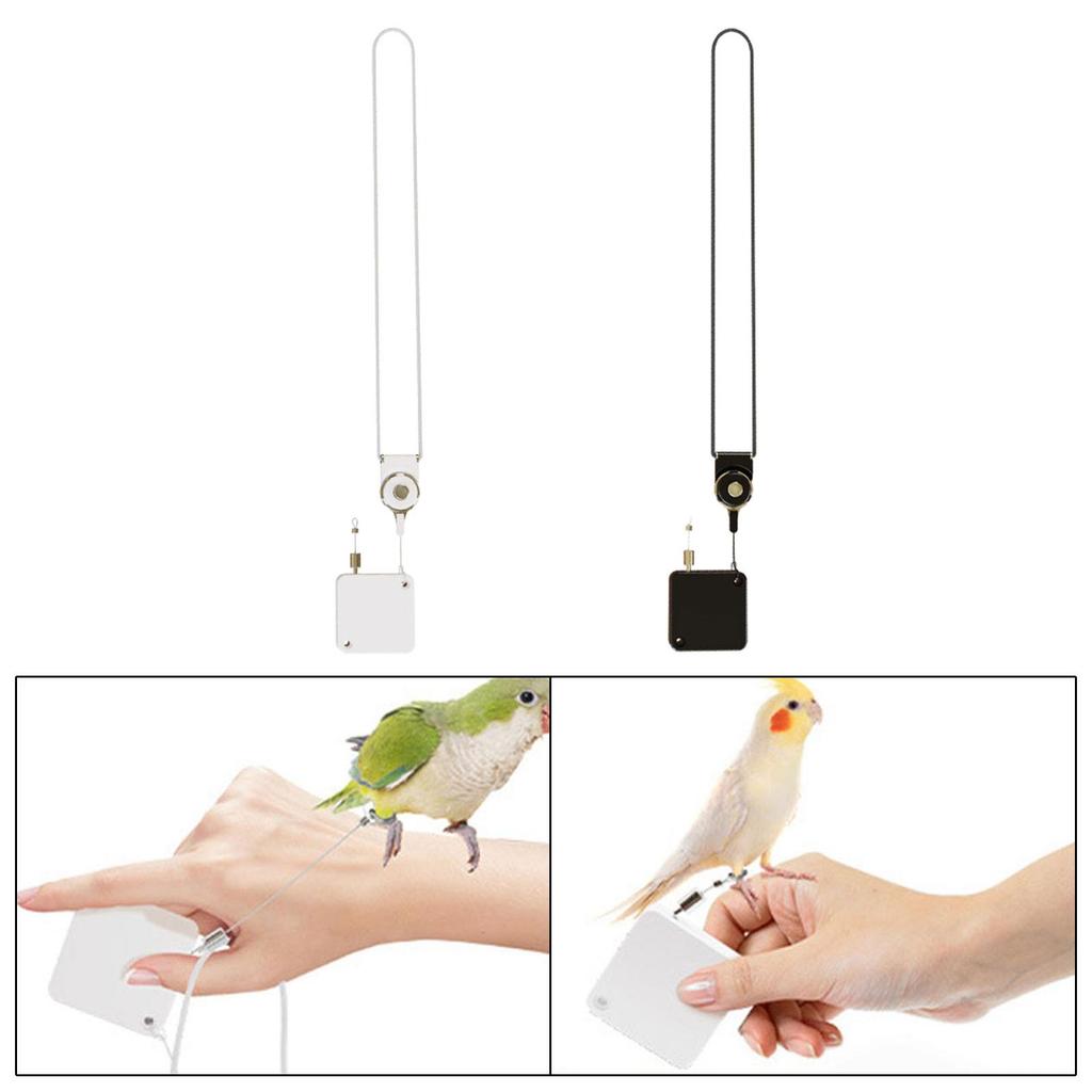 Bird Leash Automatic Retractable Accessories Easy to Control 82.68inch Parrots