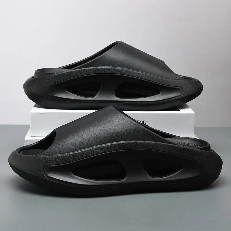 Summer Slippers for Men EVA Soft Bottom Slippers Indoor House Slides Flat Sandals Outdoor Beach Shoes News 2025 Products Male