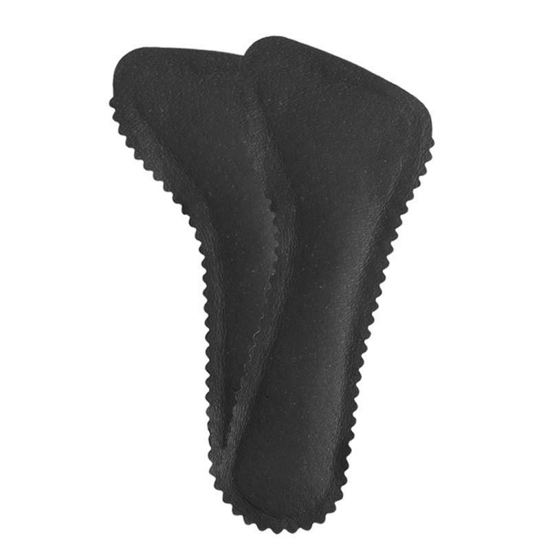 Кожаные женские стельки для сандалий, впитывающая пот подушечка для обуви на высоком каблуке, самоклеящиеся вставки, подушка для подошвы, семиточечная стелька