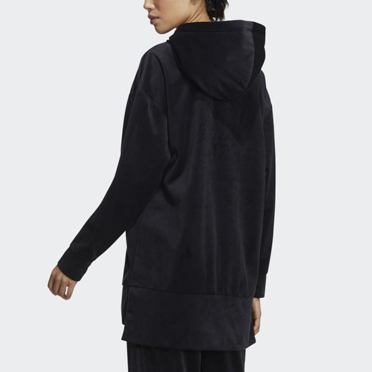 adidas Женская толстовка с капюшоном Originals Trefoil Черный GV2924