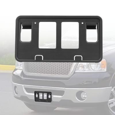 Рамка переднего номерного знака для Ford F150 2006 2007 2008 Передний бампер кронштейн держателя номерного знака крышка замена #6L3Z-17A385-AAA