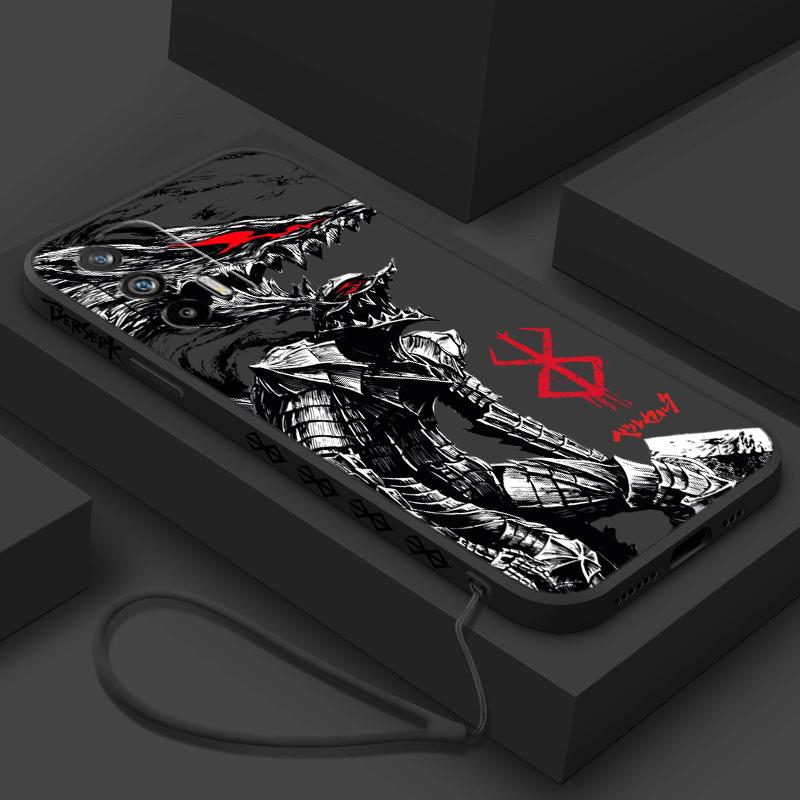 Berserk Comics Cool For OPPO Reno 9 8 7 6 5 4 Z SE Pro Plus Lite Lite Liquid Left Rope Silicone Soft Phone Case