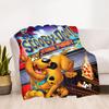 1 шт. Плед Scooby-Doo Mystery для улицы, легкий, фланелевый, мягкий и теплый, всесезонный, для улицы, кемпинга, гостиной, офиса, L1106098