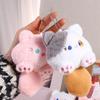 Plush Squeak Cat Plush Keyring Squeaking Plush Cat Doll Pendant Plush Cat Keychain  Couple Gift
