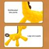 yangyizhi Baby Giraffe Teether, Silicone Chewing Toy for Soothing Gums, Anti-Choking Guard, Food Grade BPA-free Teething Relief Infants