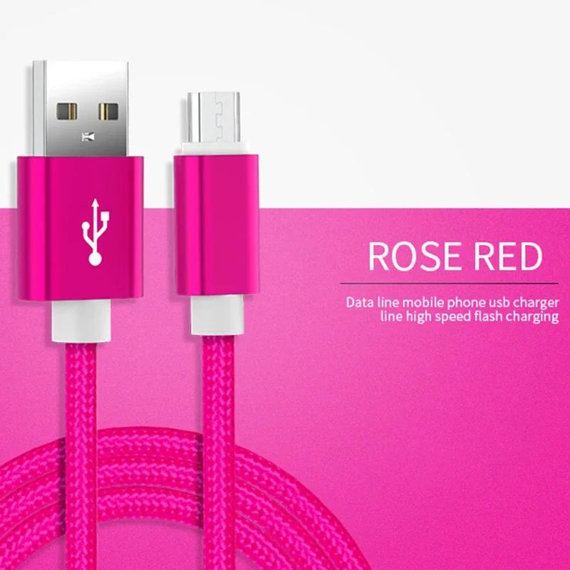 1M 2A USB-кабель для быстрой зарядки iPhone13 14 15 Micro Type C, безопасный и прочный кабель для зарядки, аксессуары для телефонов Xiaomi