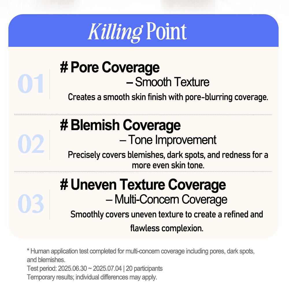 [Королевское издание] Набор с кушоном CLIO Kill Cover Founwear (+Сменный блок + Шарм с королевским узором) 21C Нижнее белье