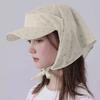 Корейские новые свежие цветочные ремешки для женщин, шапки-платки для лета 2024 года, модные универсальные солнцезащитные шляпы для путешествий на открытом воздухе