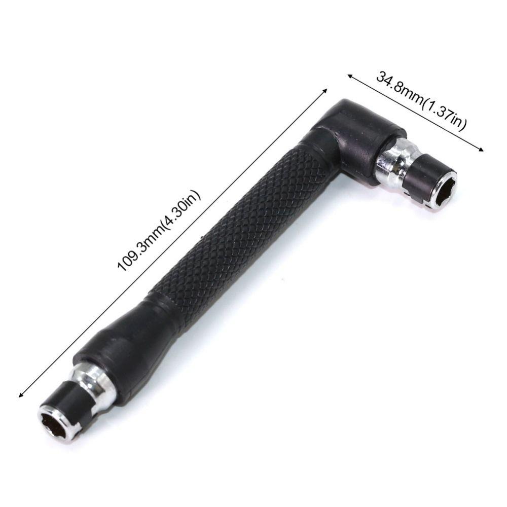 13 шт. Гибкий вал, двухсторонний торцевой ключ, L-образная насадка, ручной инструмент для обслуживания