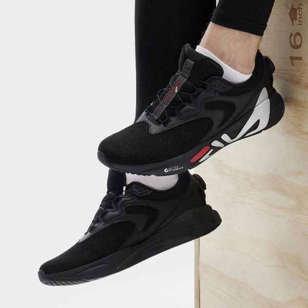 Fila Mind Blower Boa 1+ Sports Low-Top Training Shoes Men Sneaker Black A12M311303FBB