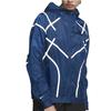 Nike 3M Reflective Running Windbreaker Jacket Women Outerwear Blue BV3829-407