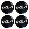 56MM Car Wheel Center Hubcaps JTFE4 Sticker Decals for KIA K3 K5 K7 Ceed Sportage Rio Optima Cerato Niro Soul Venga Sedona Accessories