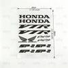 For HONDA VPR SP2 18 Colors Reflective Motorcycle Stickers Waterproof Vinyl Decals For Motorbike Helmet Fuel Tank Bike