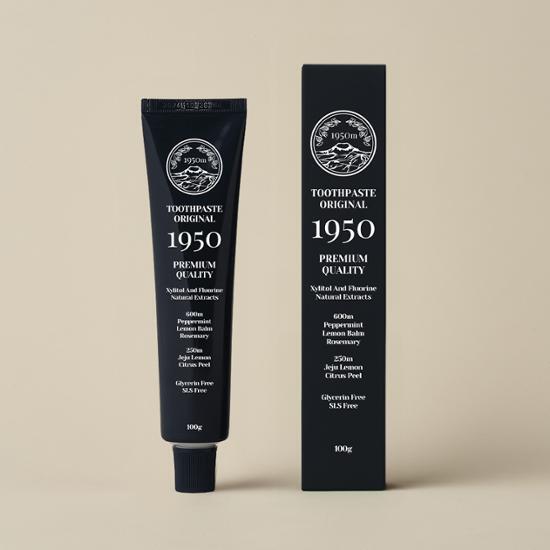 1950 Jeju Citrus Black Fluoride Toothpaste 100g