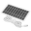 2W 5V Solar Panel Charger Portable USB Solar Charger Polysilicon for Mobile Phone Low Power Electrical Appliances