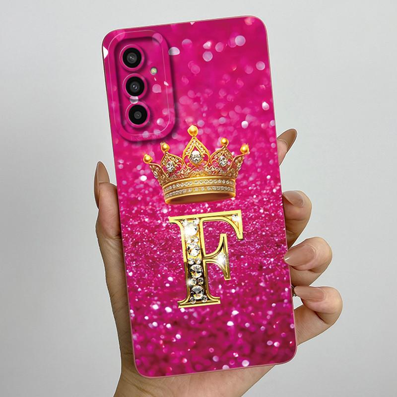 Чехол для Samsung Galaxy M13 M23 Buddy 2, Мягкий силиконовый чехол с буквами и короной для Samsung M13 4G M 23, Ударопрочные задние крышки