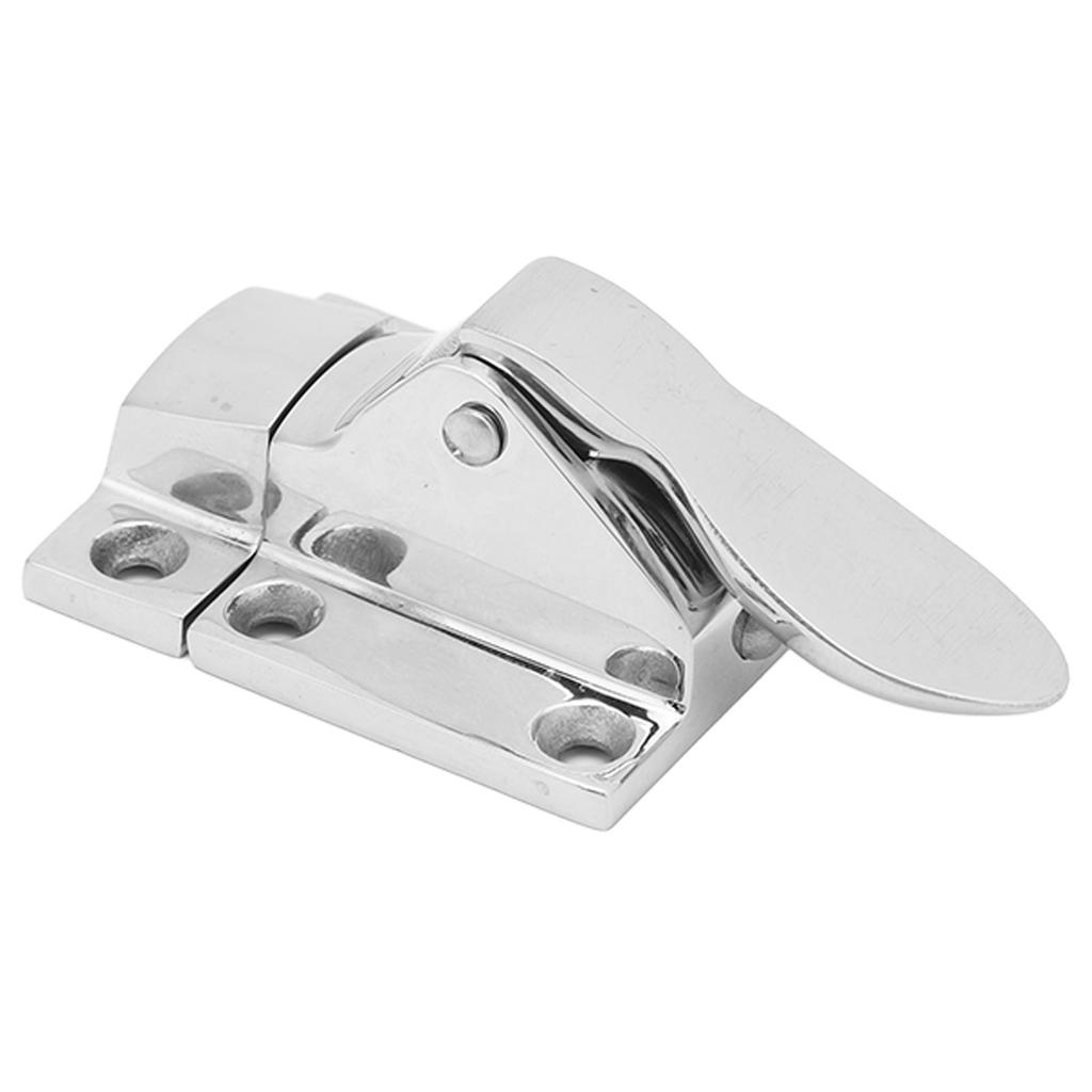 2Pcs Marine Grade Door Latch 48 X 38mm 316 Stainless Steel Cabinet Door Lockable Latch Clamp For